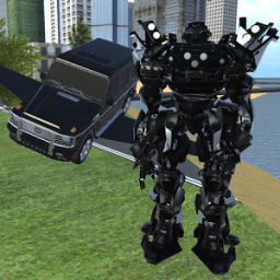 X-Ray Flying Offroad Robot 3D أيقونة