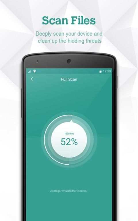 Security Master - Boost&Clean स्क्रीनशॉट 1