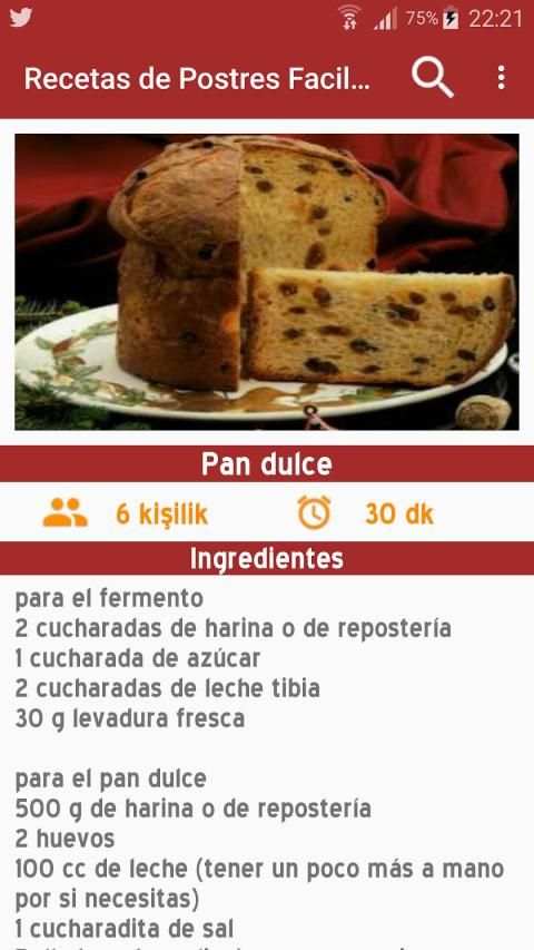 Recetas de Postres Faciles sin internet screenshot 4