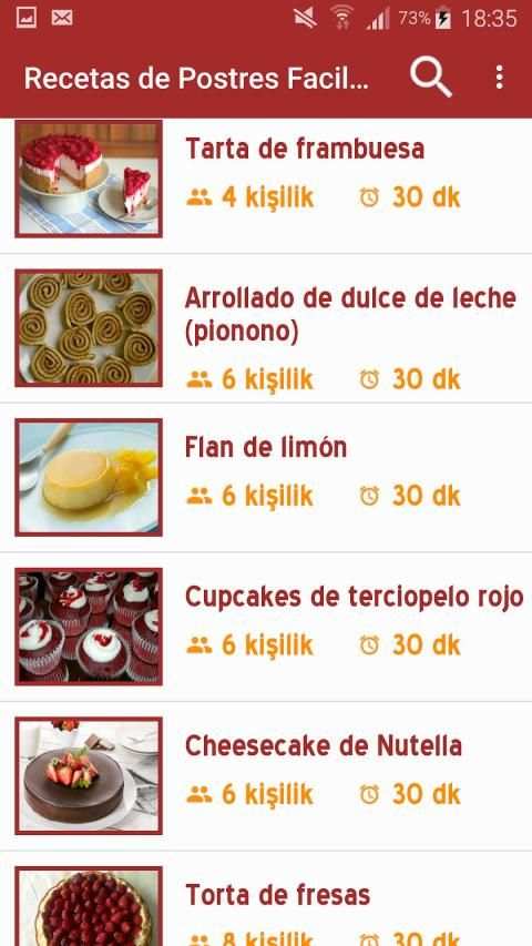 Recetas de Postres Faciles sin internet screenshot 6