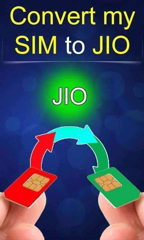 Convert My Sim To Jio Prank screenshot 3