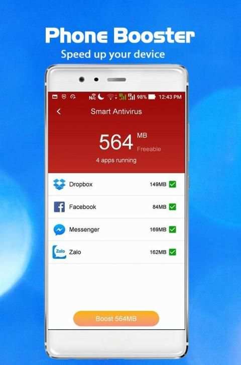 Smart Antivirus -Virus Cleaner screenshot 1