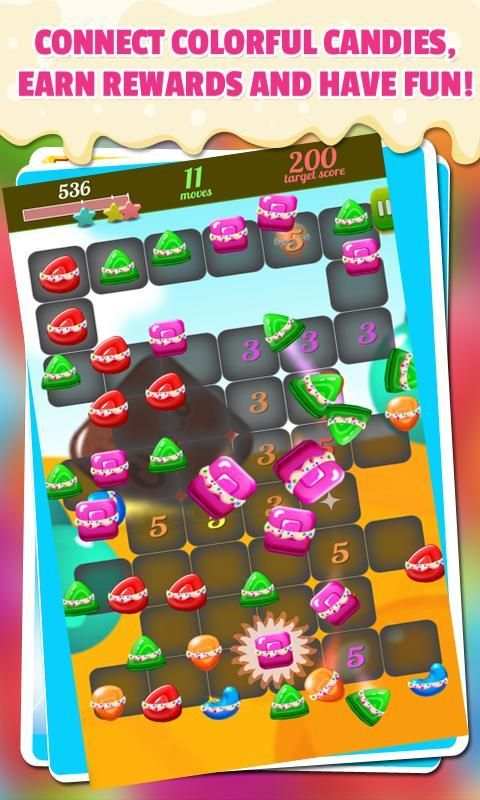 Candy Gummy Drop screenshot 1