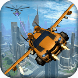 Futuristic Flying Car Battle icon