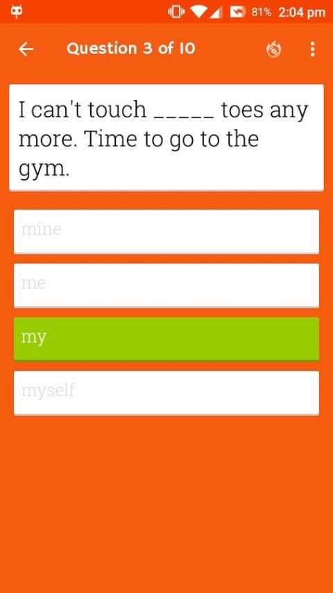 Grammar Practice Ultimate screenshot 1