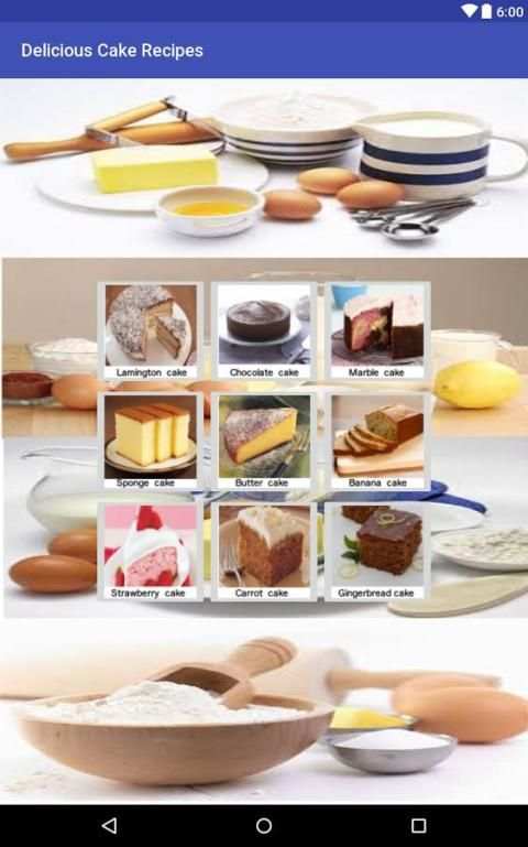 Delicious Cake Recipe screenshot 1