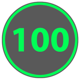 Заряд батареи в процентах आइकन