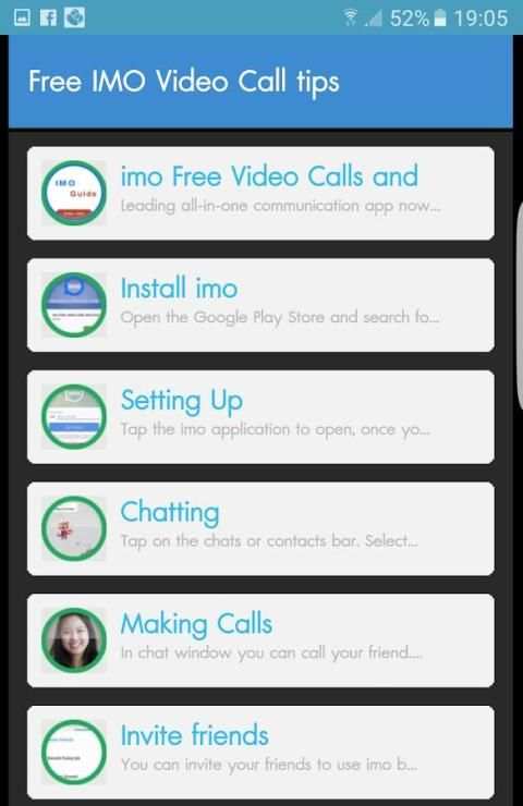 Guide For Imo Free cal Live HD 2 تصوير الشاشة