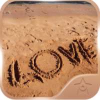 اكتب اسمك على الصورة من رمل