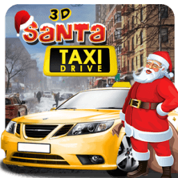 3D Santa Taxi Drive आइकन