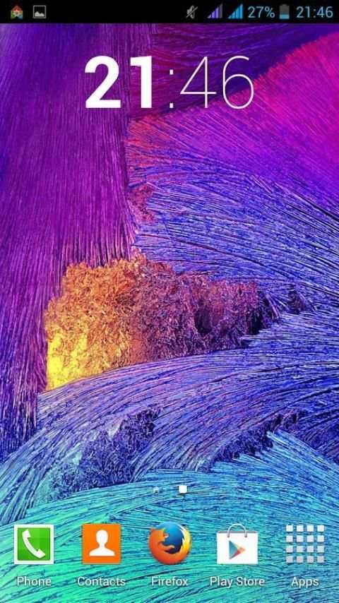Live Wallpapers for Note4 screenshot 1