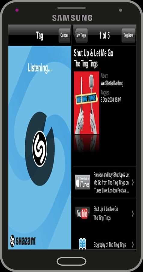guide shazam screenshot 1