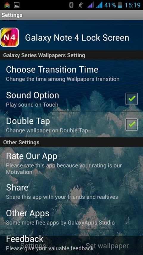 Live Wallpapers for Note4 screenshot 4