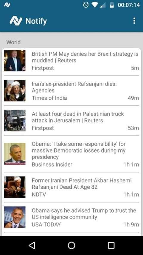 Notify NEWS screenshot 6