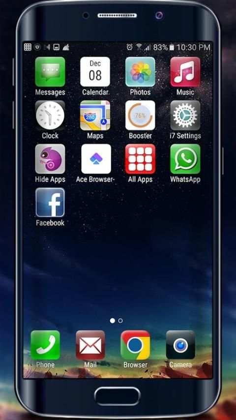 iPhone 7 Launcher screenshot 2