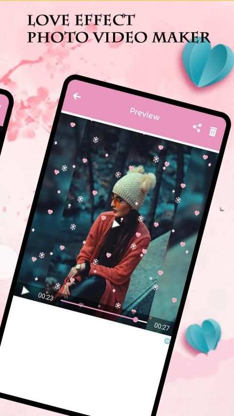 Love Effect Photo Video Maker स्क्रीनशॉट 7