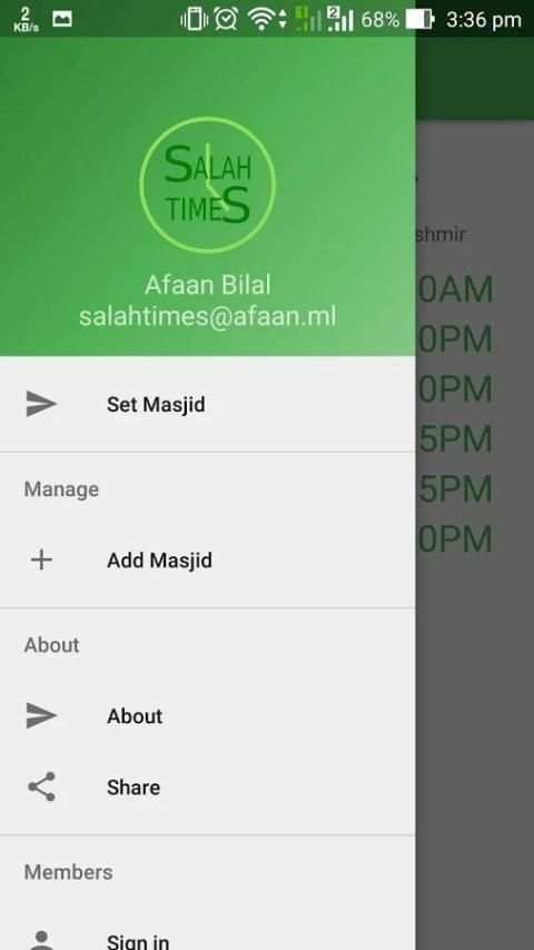 Salah Times скриншот 4