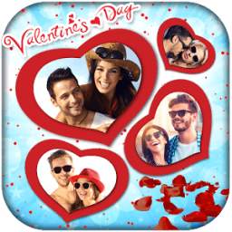 Love Collage Valentine Frames