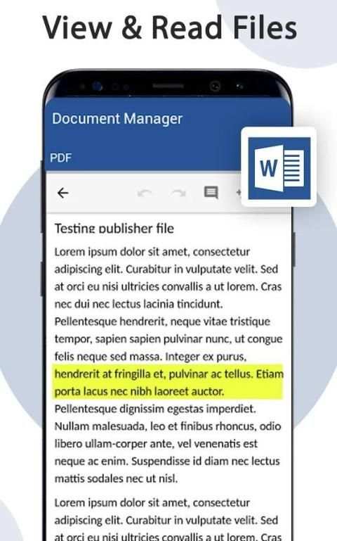 All File Reader - Document Viewer स्क्रीनशॉट 5