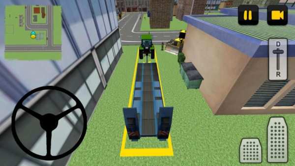 Tractor Driver 3D: City 2 تصوير الشاشة