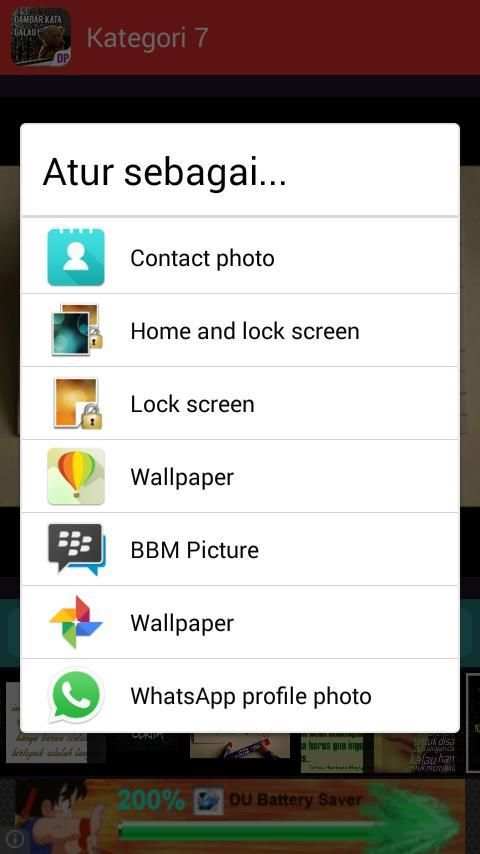 Gambar Kata Galau screenshot 2
