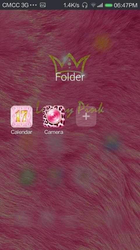 (FREE) Luxury Pink GO Theme 2 تصوير الشاشة