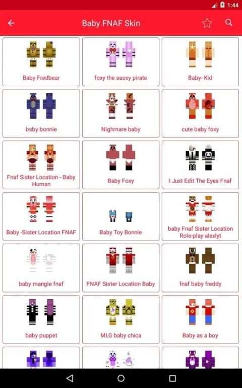 Baby Skins for Minecraft PE screenshot 3
