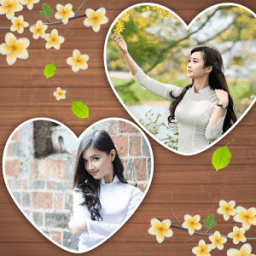 ikon Flower Photo Collage Art Free