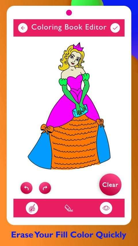 Princess Painting Games screenshot 3