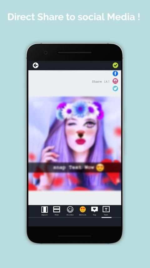 Insta Square Snap Photo Edit ♥ स्क्रीनशॉट 3