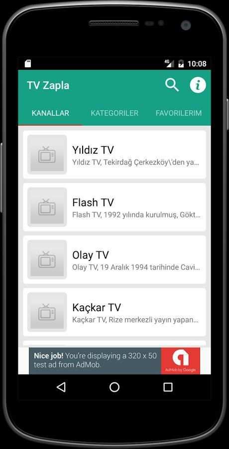 Canlı Tv Zapla скриншот 3
