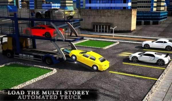 Car Transporter Big Truck 2017 screenshot 4