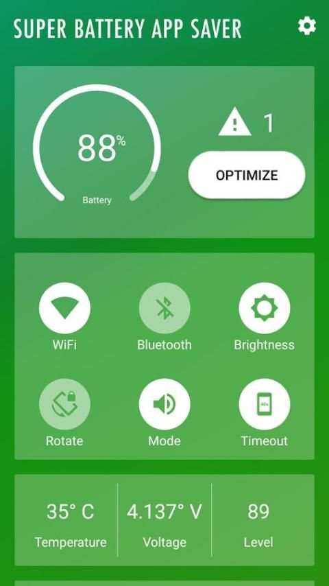 Super Battery Appsaver: Pro! 1 تصوير الشاشة