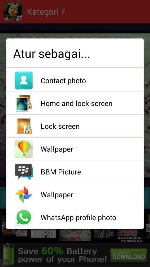 Gambar DP Lucu Terbaru 2 تصوير الشاشة