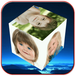3D Cube Live Wallpaper आइकन