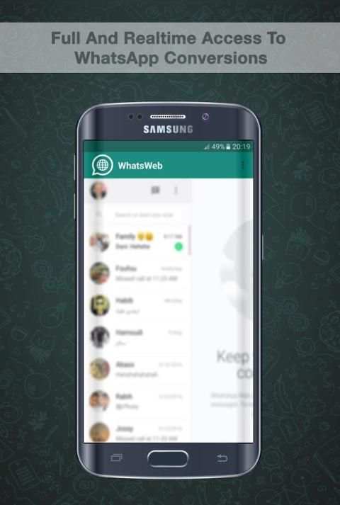 WhatsWeb For WhatsApp screenshot 2