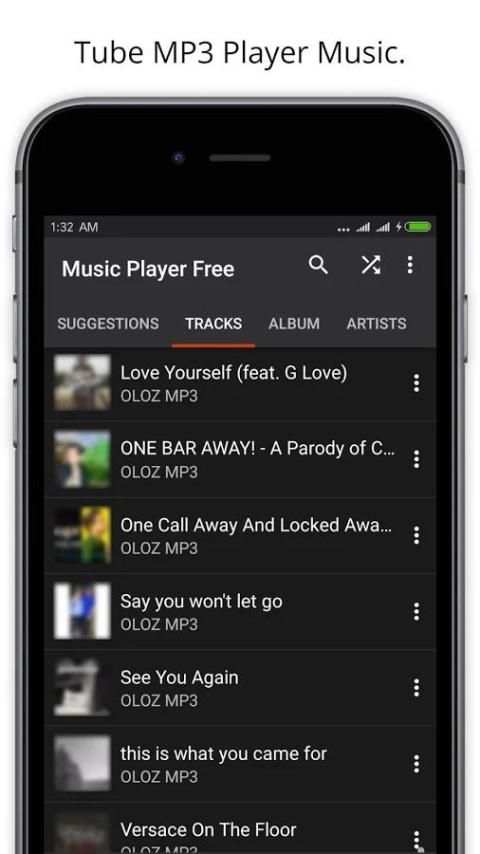 Tube MP3 Player Music 2 تصوير الشاشة