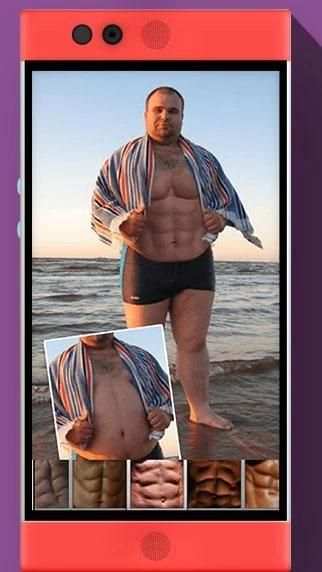 Six Pack-Six Pack Photo Maker स्क्रीनशॉट 3