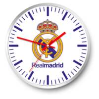 Real Madrid Clock