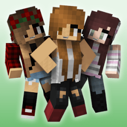 Cute Girl Skins for Minecraft आइकन
