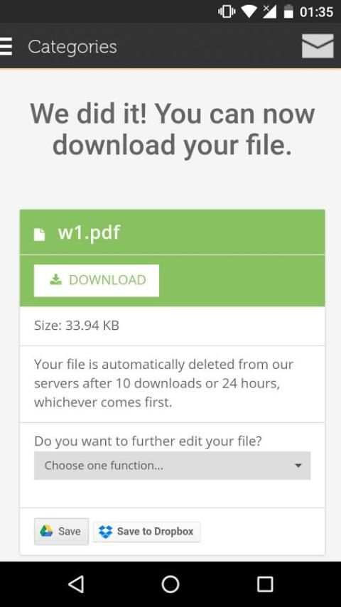 PDF to Word Converter | Fast скриншот 1