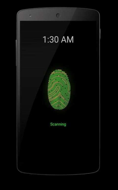 AppLock -Fingerprint Simulator скриншот 3