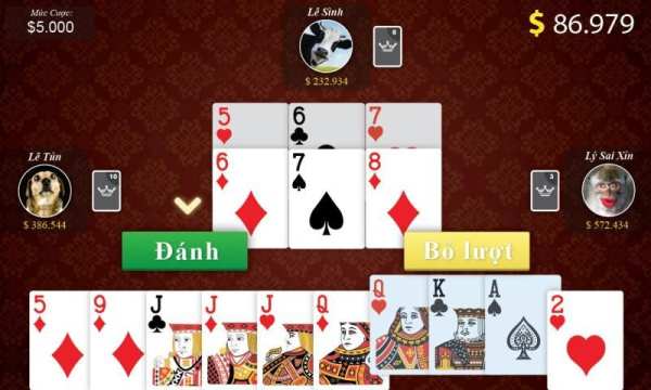 Tien Len - Thirteen - Dem La screenshot 4