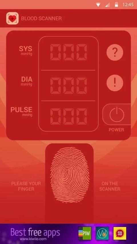 Escáner presión arterial prank 4 تصوير الشاشة