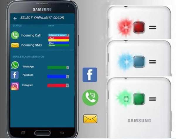 Color Flashlight Alert on Call स्क्रीनशॉट 1