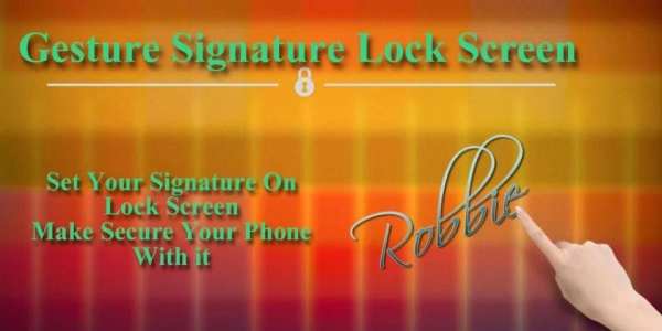 Gesture Signature Lock Screen screenshot 8