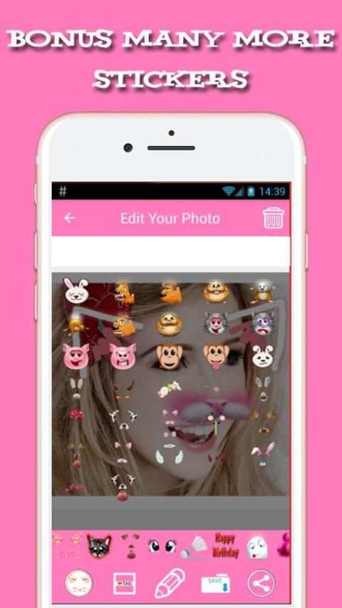 Cat Face Camera screenshot 1