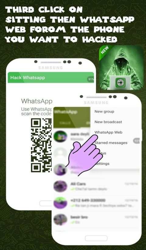 Hack WhatsApp prank स्क्रीनशॉट 4