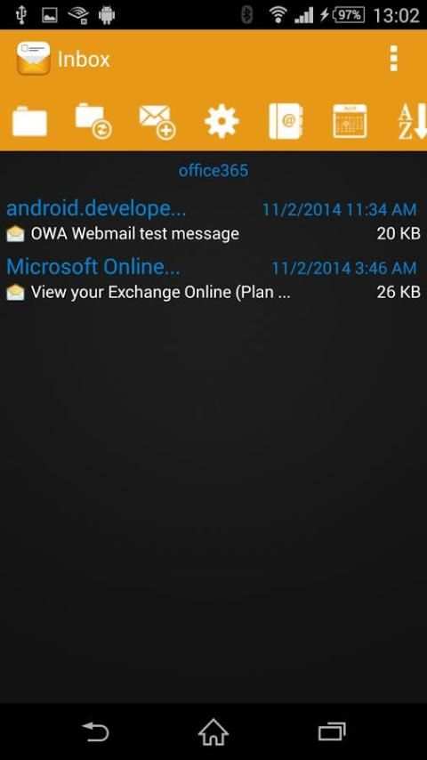 OWA Webmail स्क्रीनशॉट 1