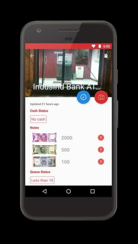 InTM, Nearby ATM, Cash Status 4 تصوير الشاشة